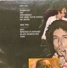 Bob Dylan Desire LP Plak