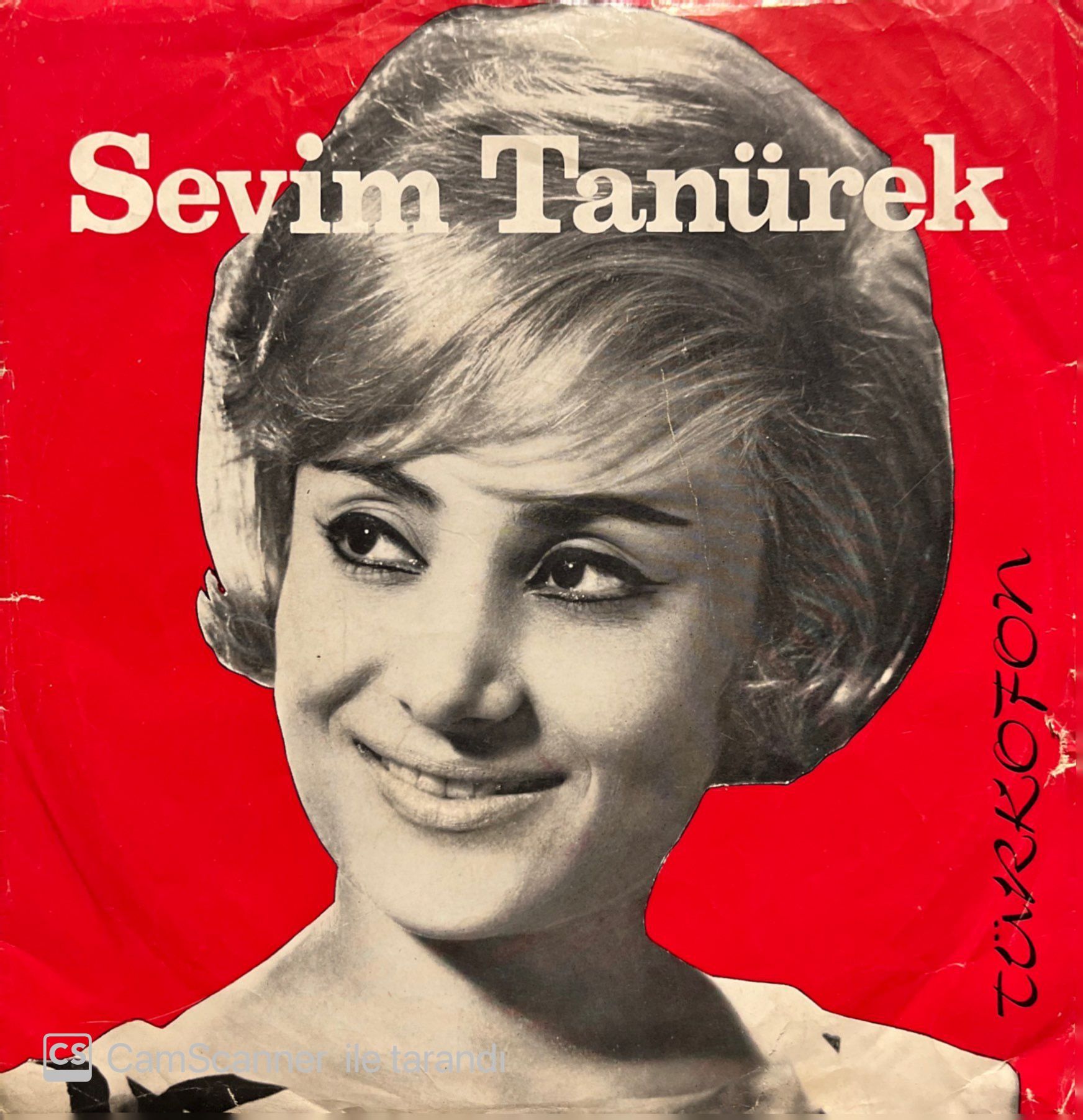 Sevim Tanürek Ateşim Var Külüm Yok 45lik Plak
