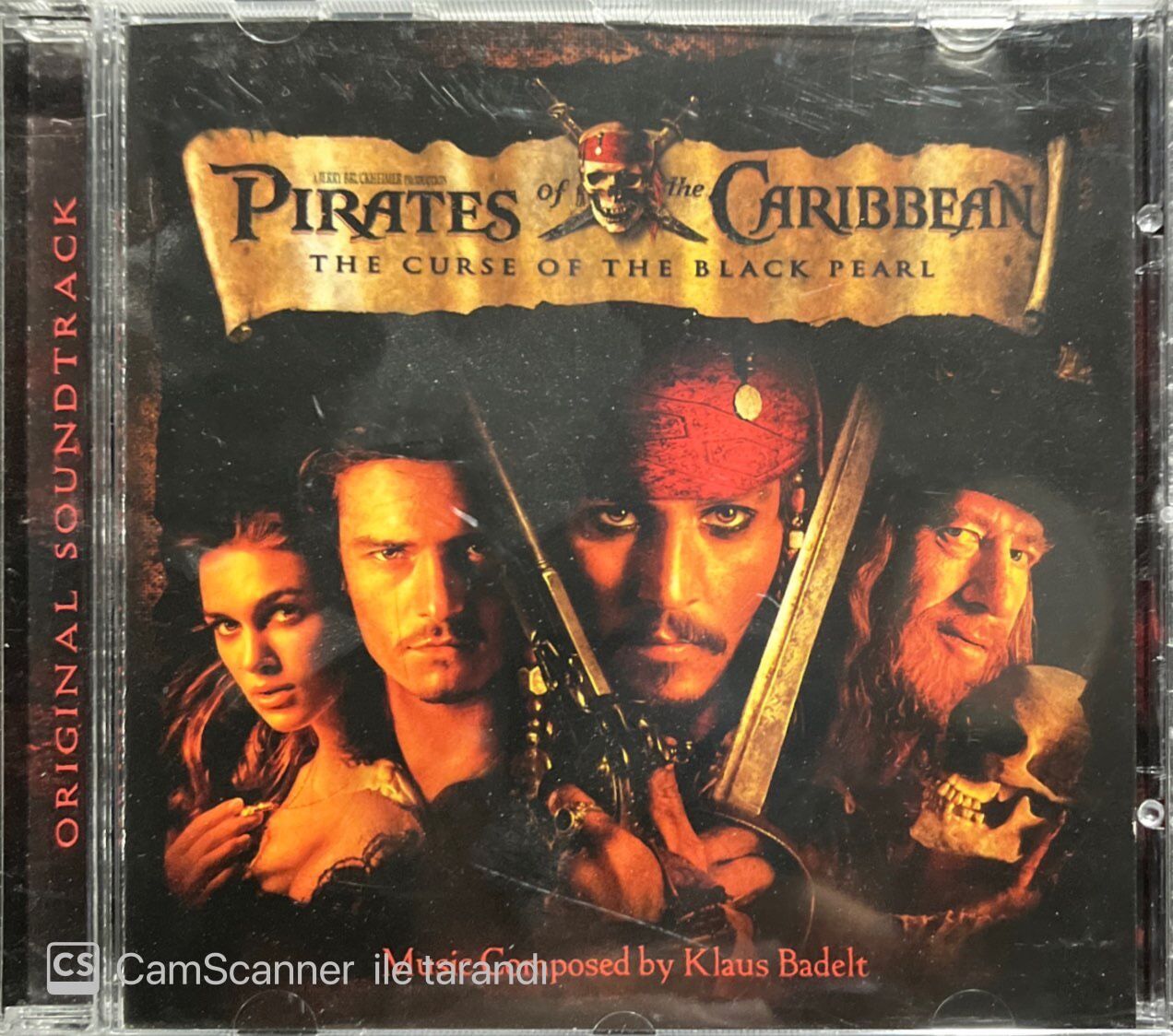 Pirates Of The Caribbean The Curse Of The Black Pearl Soundtrack CD