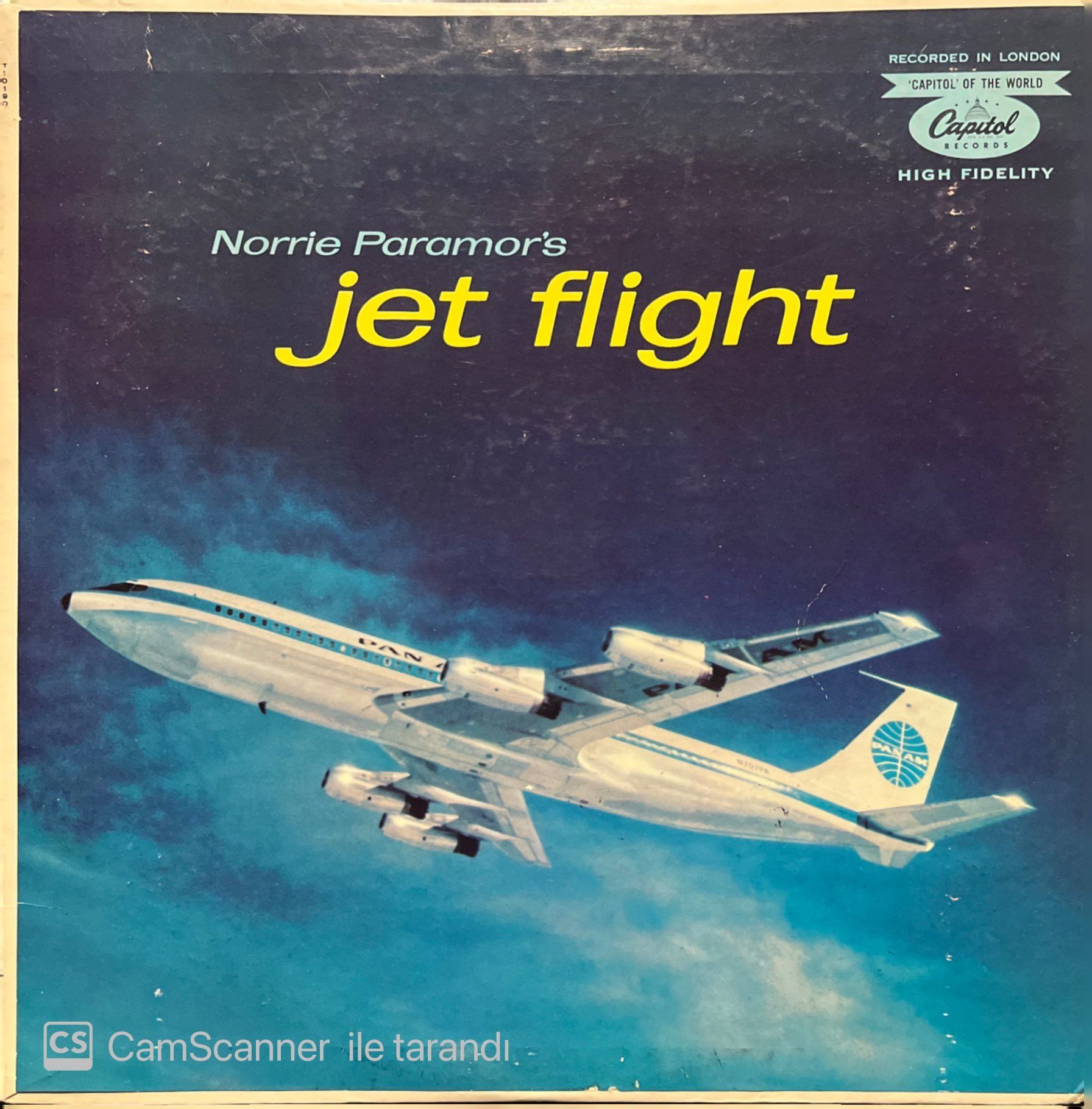 Norrie Paramor's Jet Flight LP Plak