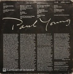 Paul Young Paul Young LP Plak