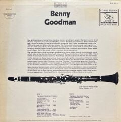 Benny Goodman Benny Goodman LP Plak