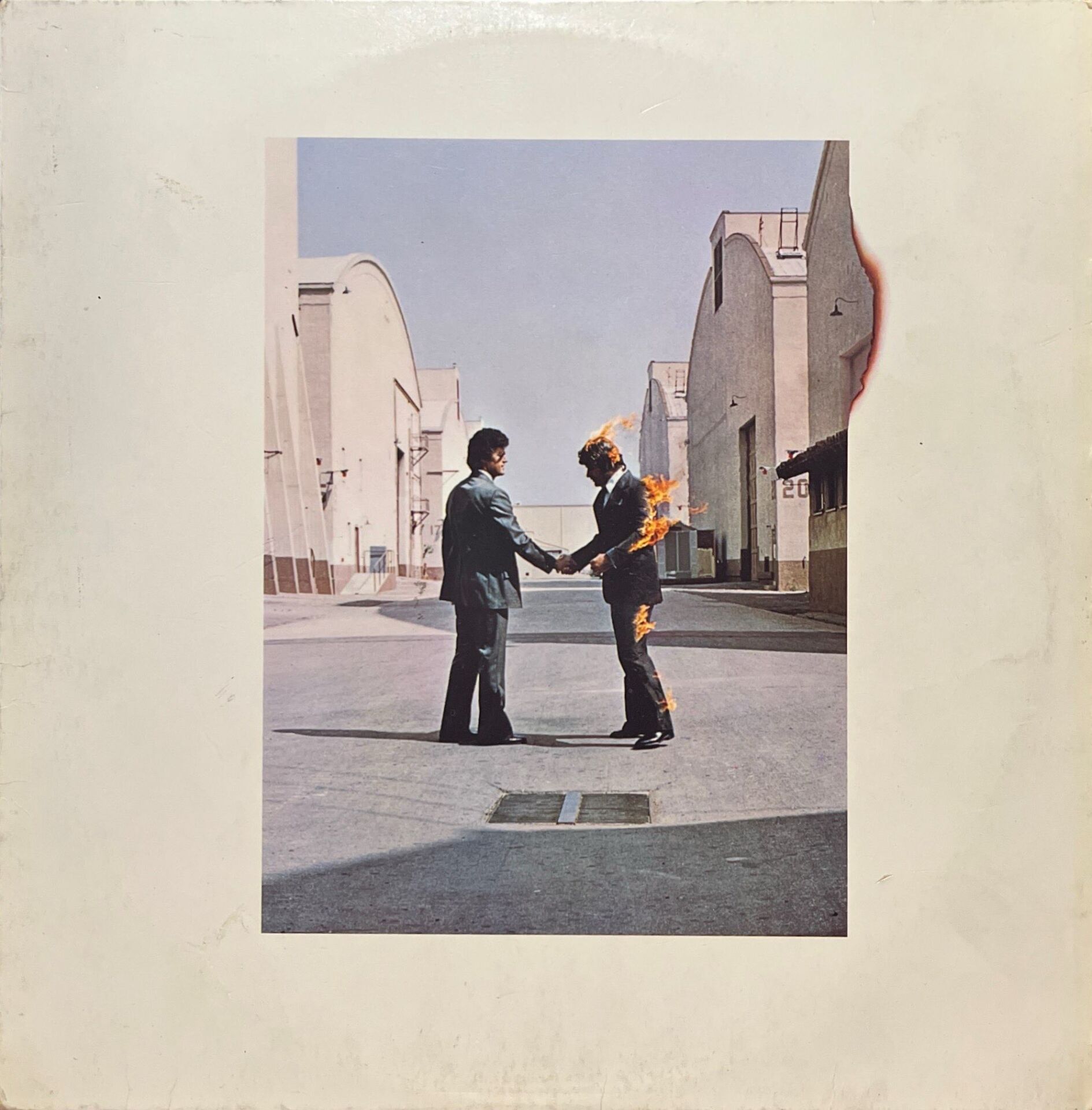 Pink Floyd Wish You Were Here Dönem Baskı LP Plak