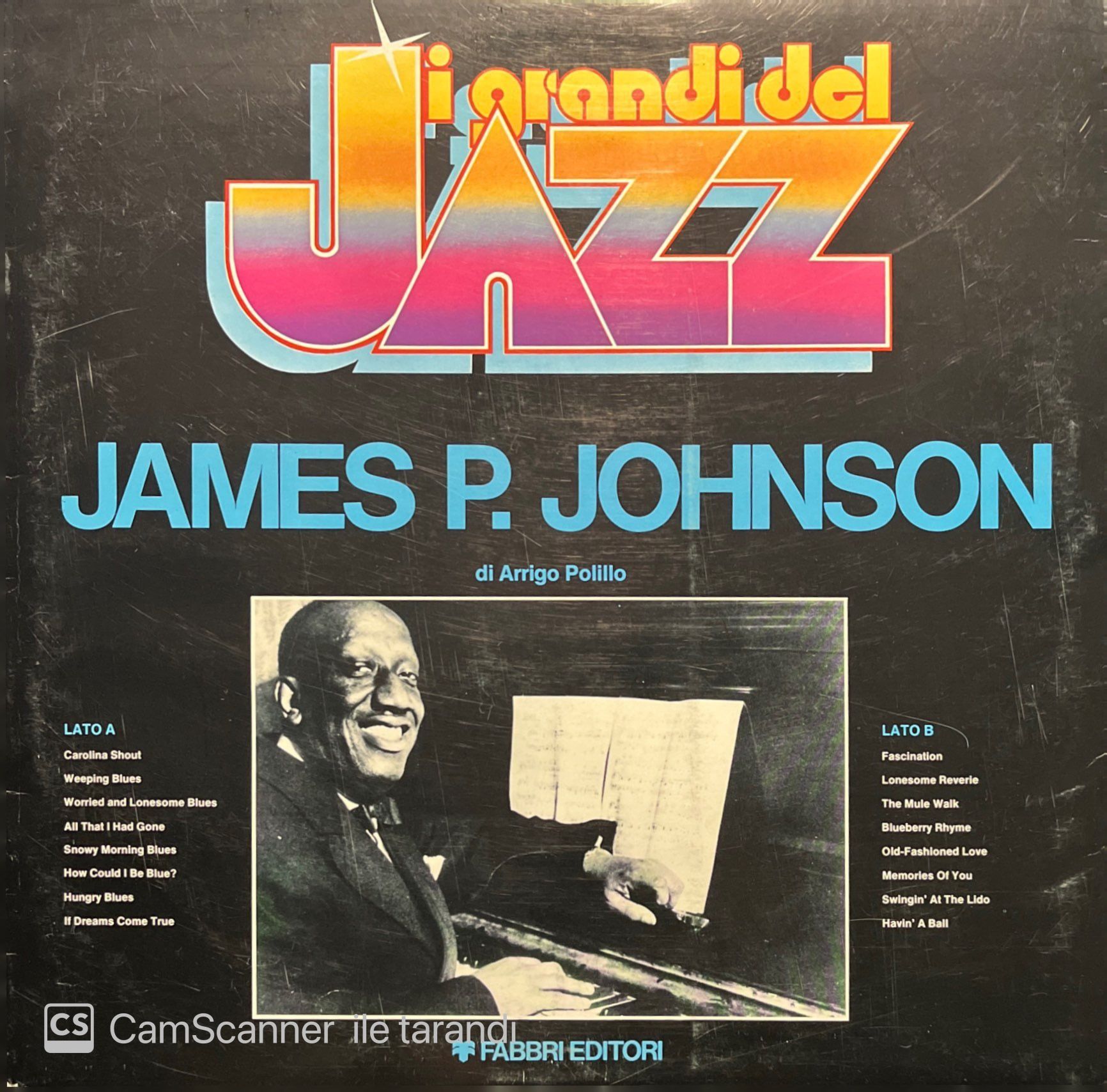 James P. Johnson Di Arrigo Pollilo LP Plak