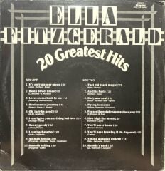 Ella Fitzgerald 20 Greatest Hits LP Plak