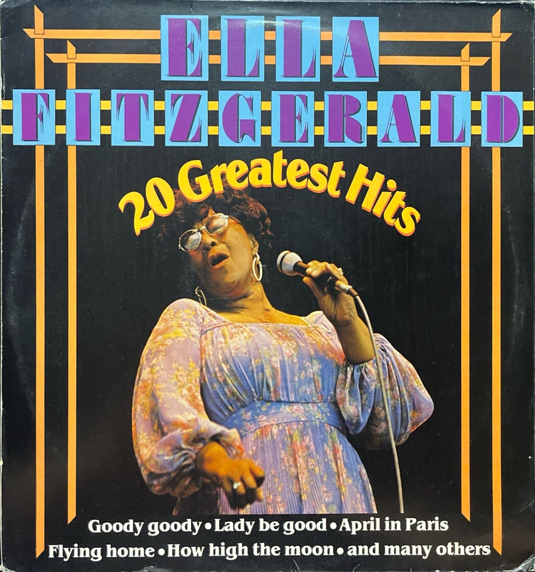 Ella Fitzgerald 20 Greatest Hits LP Plak
