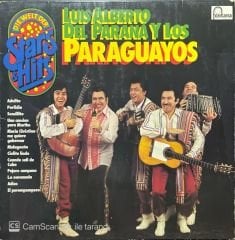 Los Paraguayos Star Hits LP Plak