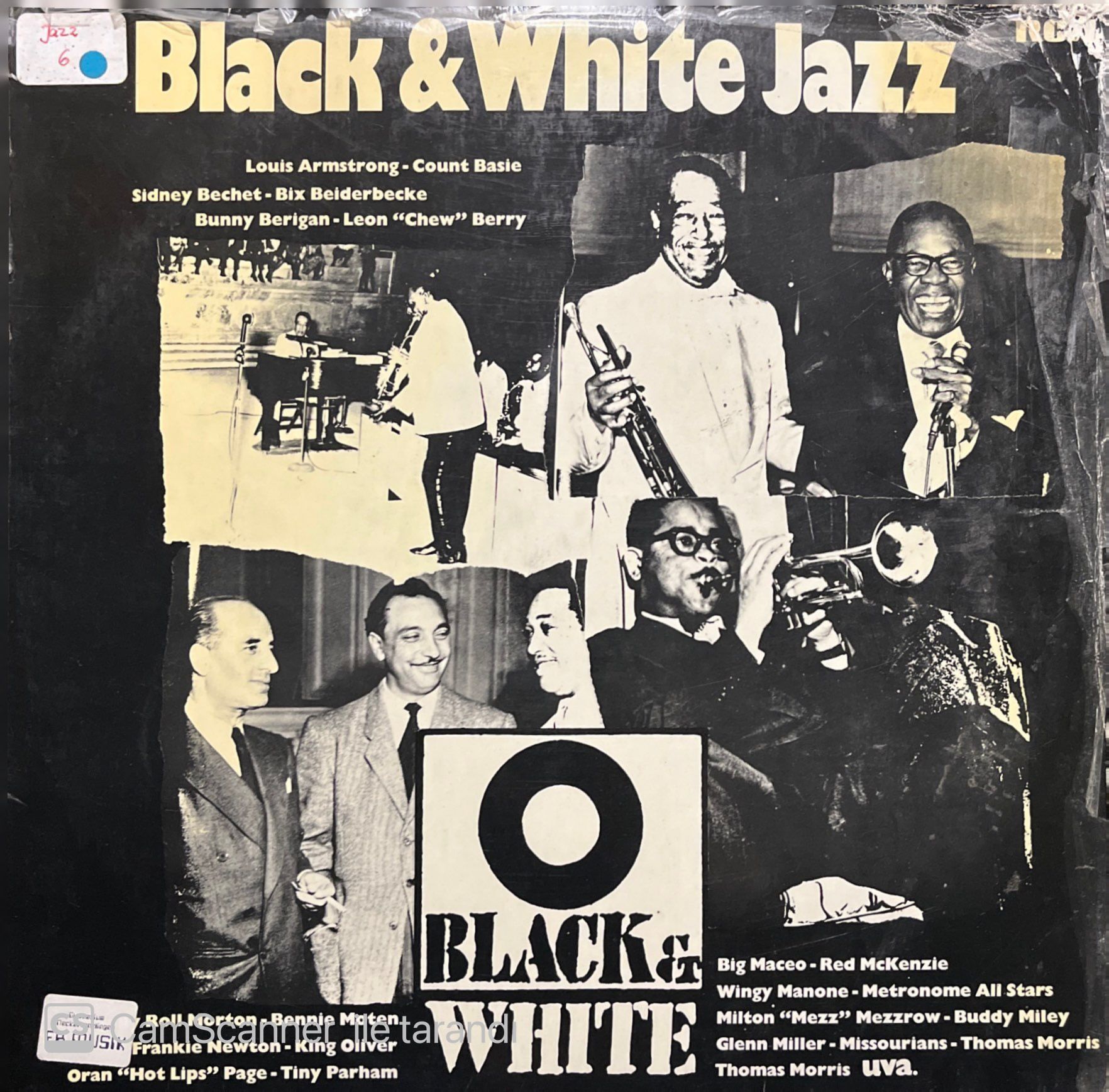 Black & White Jazz Double LP Plak