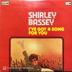 Shirley Bassey I've Got A Song For You LP Jazz Plak