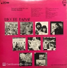 Shirley Bassey I've Got A Song For You LP Jazz Plak