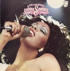 Donna Summer Live And More Double LP Plak