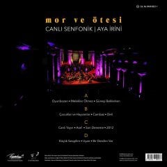 Mor ve Ötesi Canlı Senfonik Aya İrini Çift LP