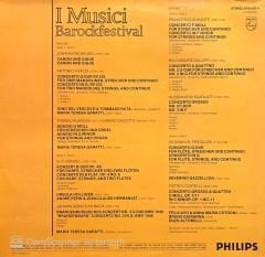 I Musici Barockfestival Double LP Klasik Plak