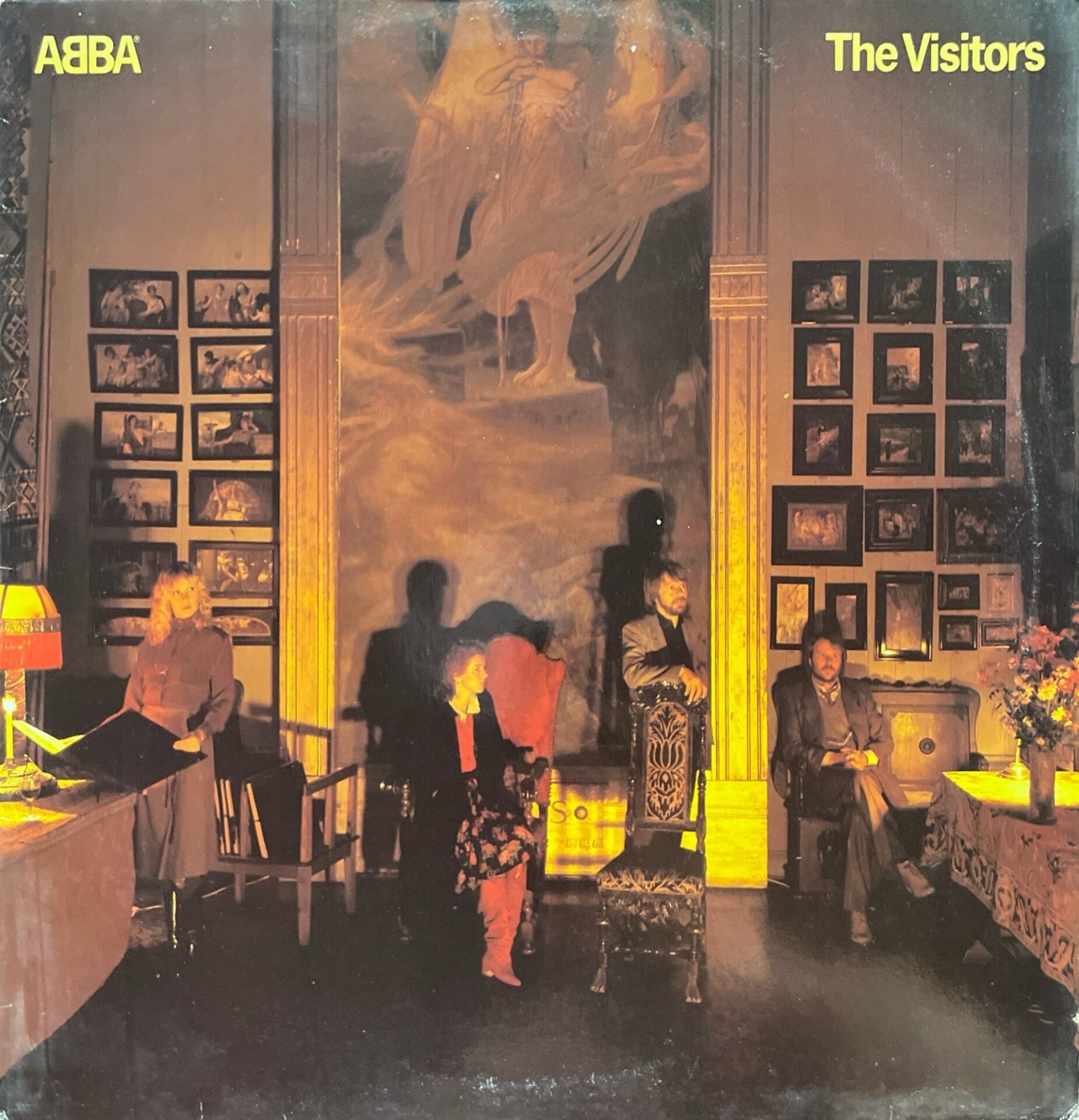 Abba The Visitors LP Plak