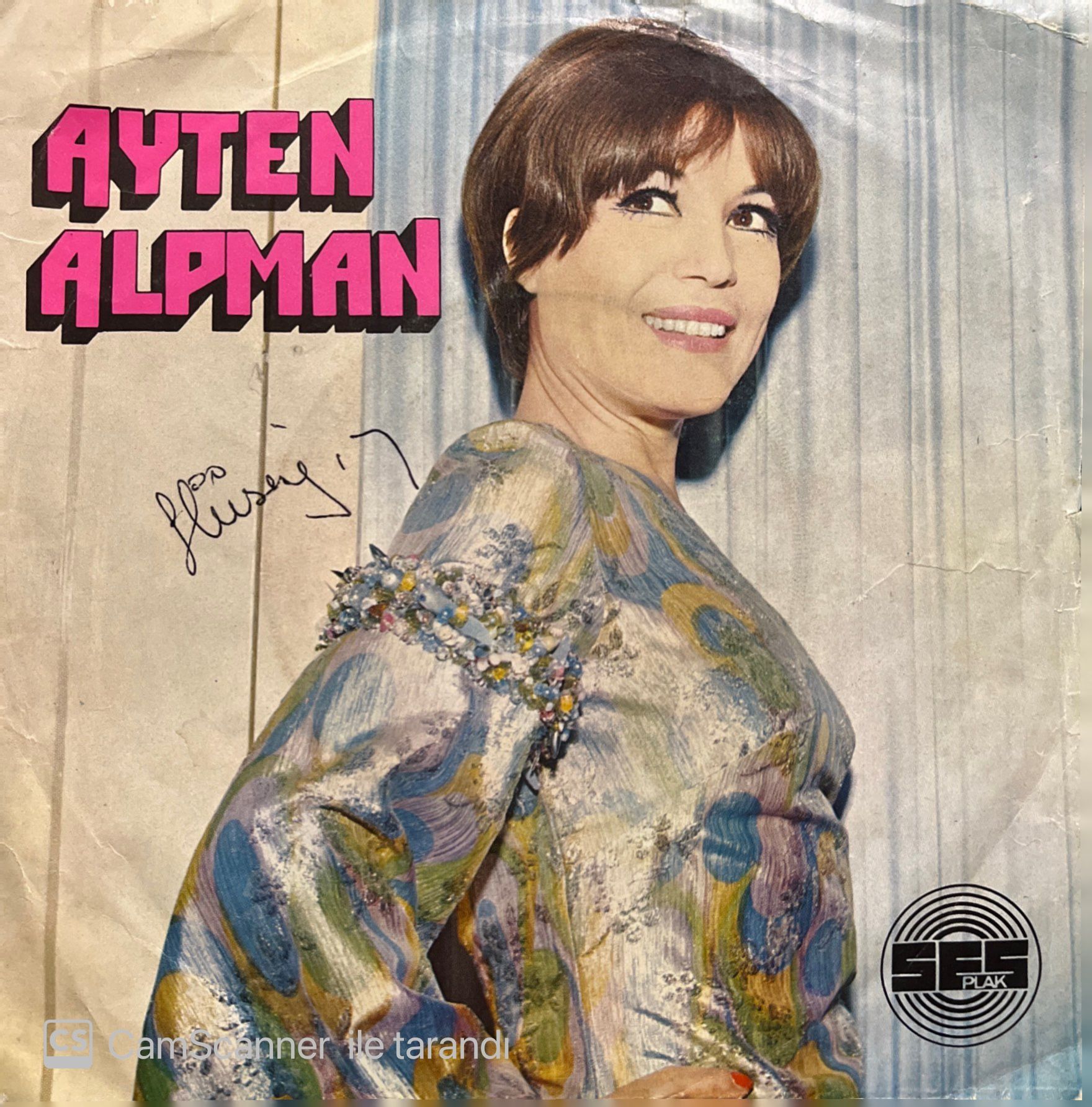 Ayten Alpman Tek Başına 45lik Plak