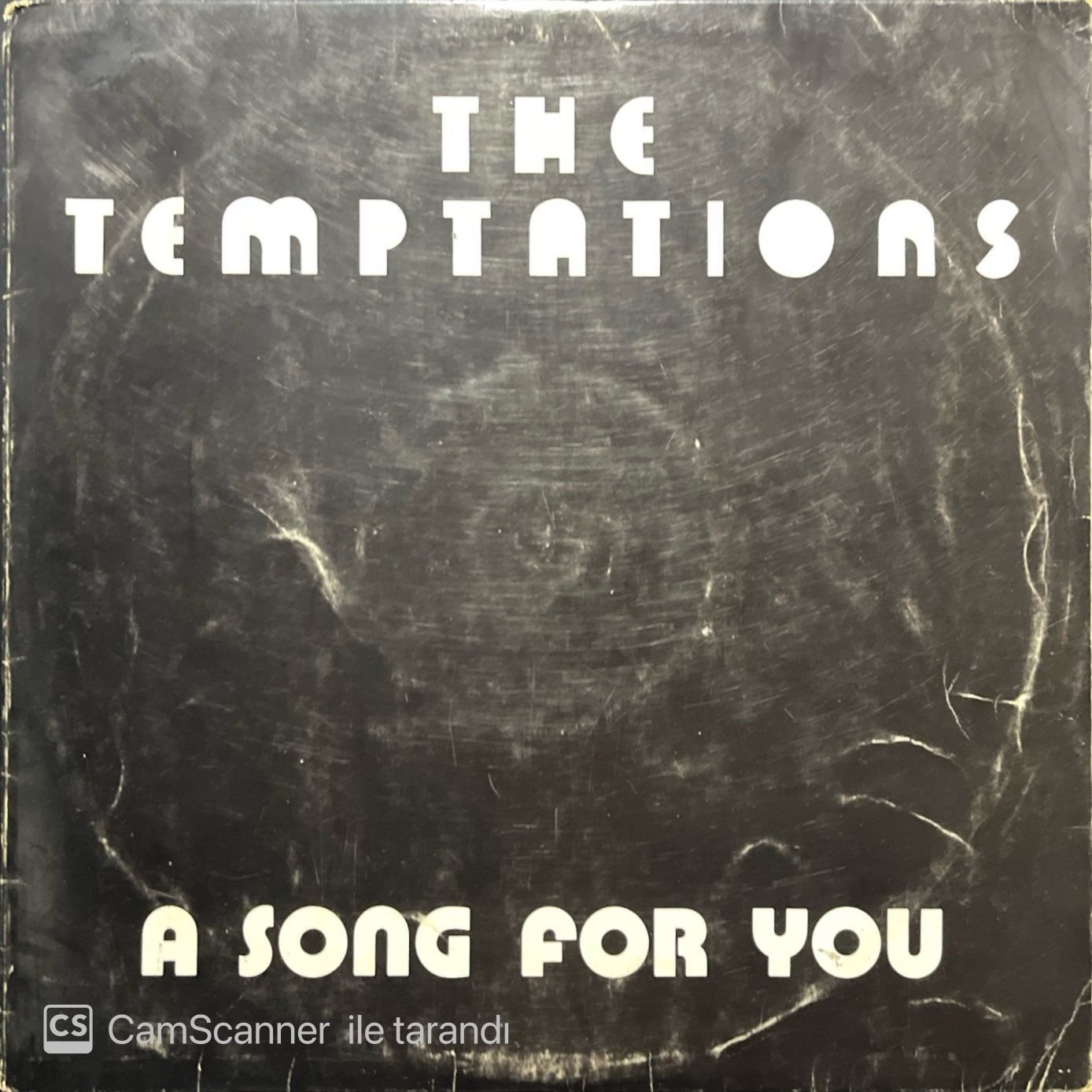The Temptations A Song For You LP Plak