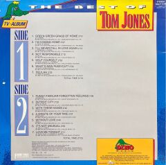 The Bwst Of Tom Jones LP Plak