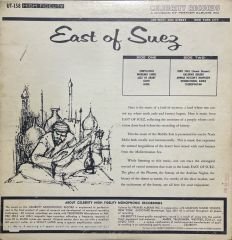 East Of Suez LP Plak