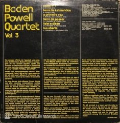 Baden Powell Quartet Vol. 3 LP Plak