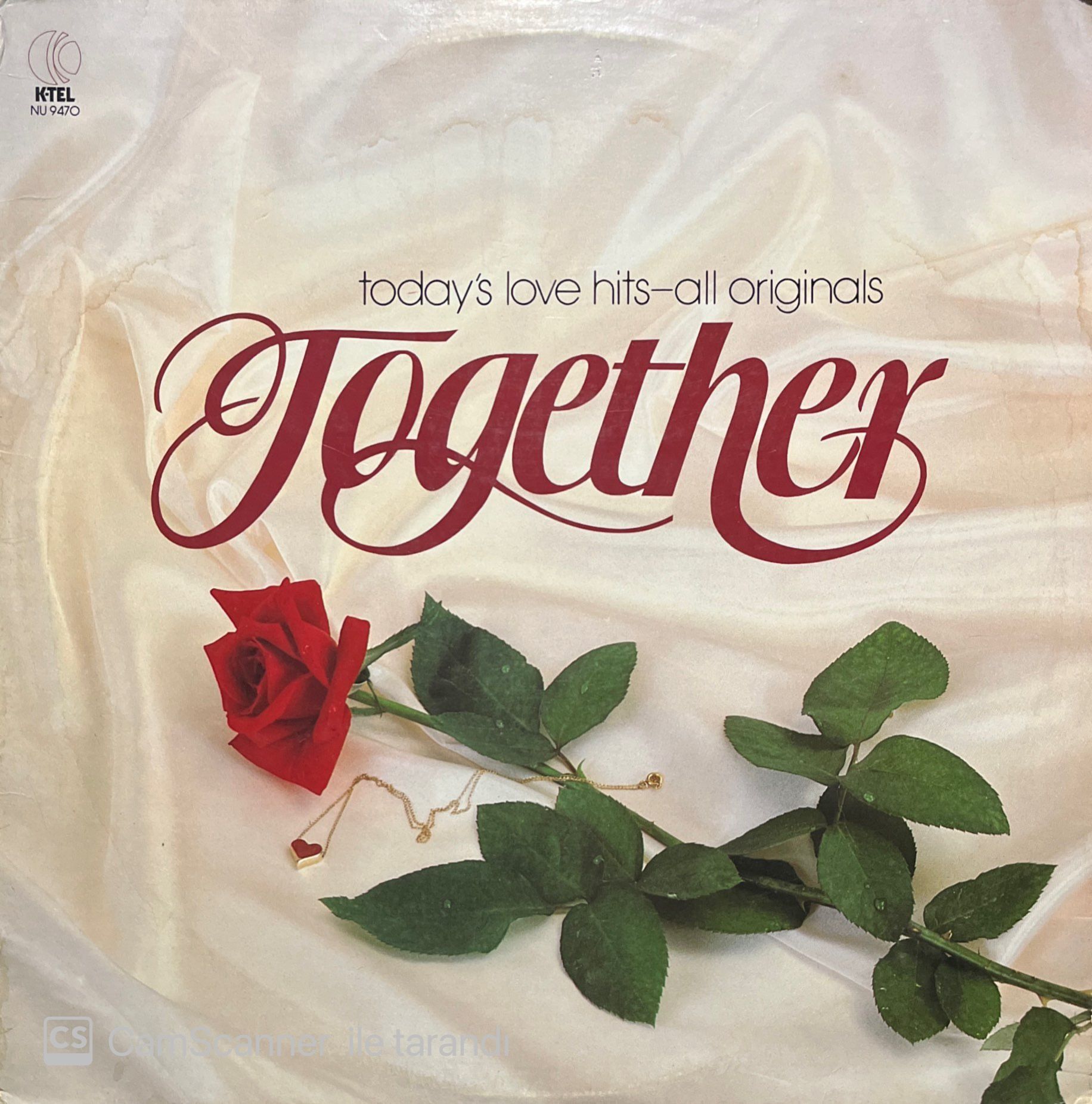 Together Today's Love Hits-all Originals LP Plak