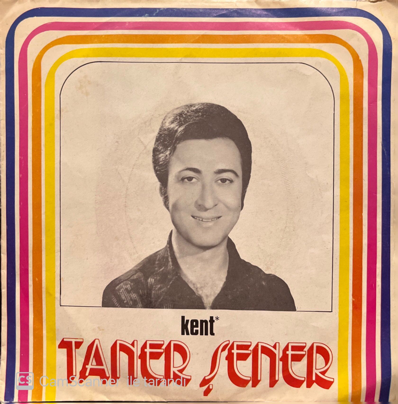 Taner Şener Sen Geldiğin Zaman Mevsim İlkbahardı 45lik Plak