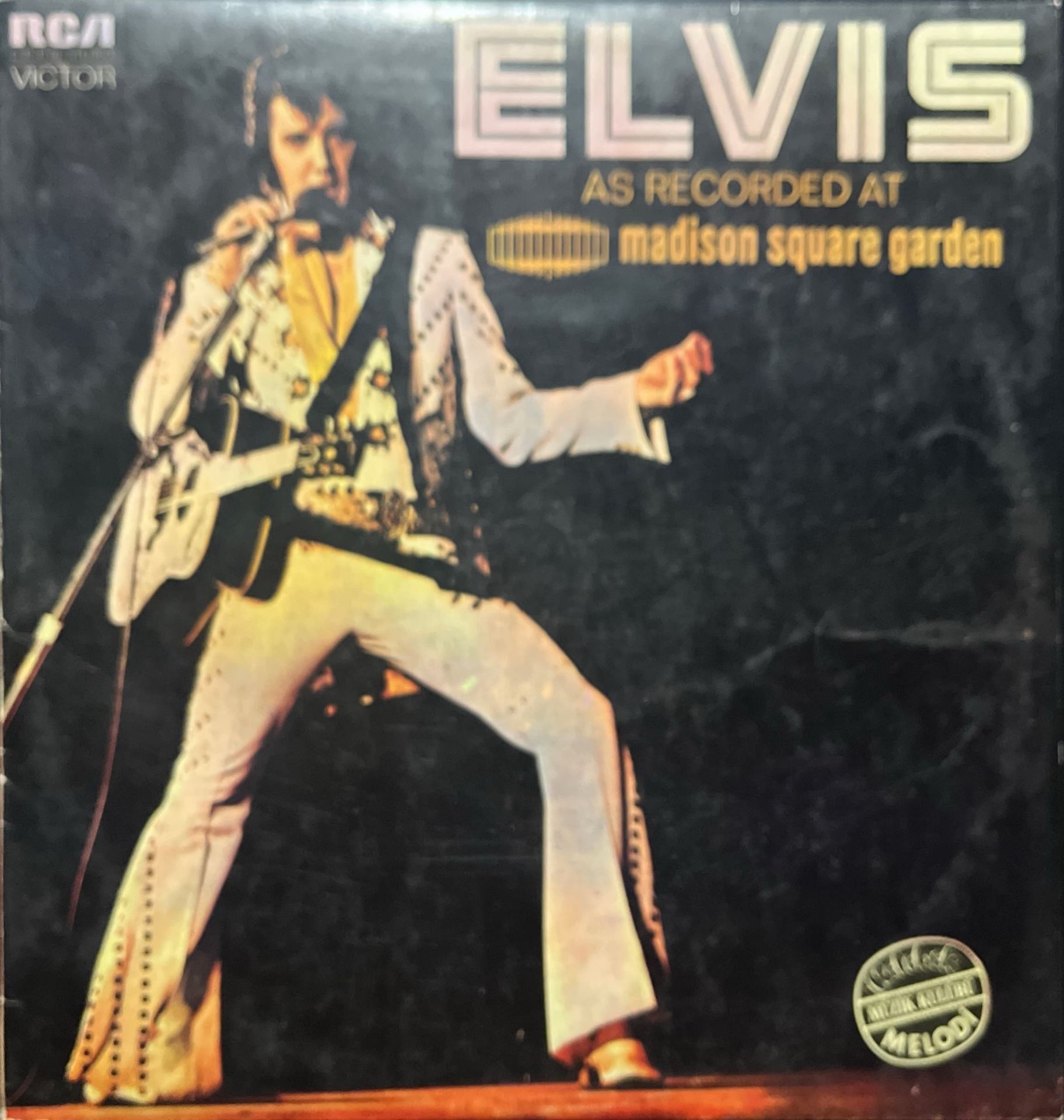 Elvis As Recorded At Madison Square Garden LP Plak