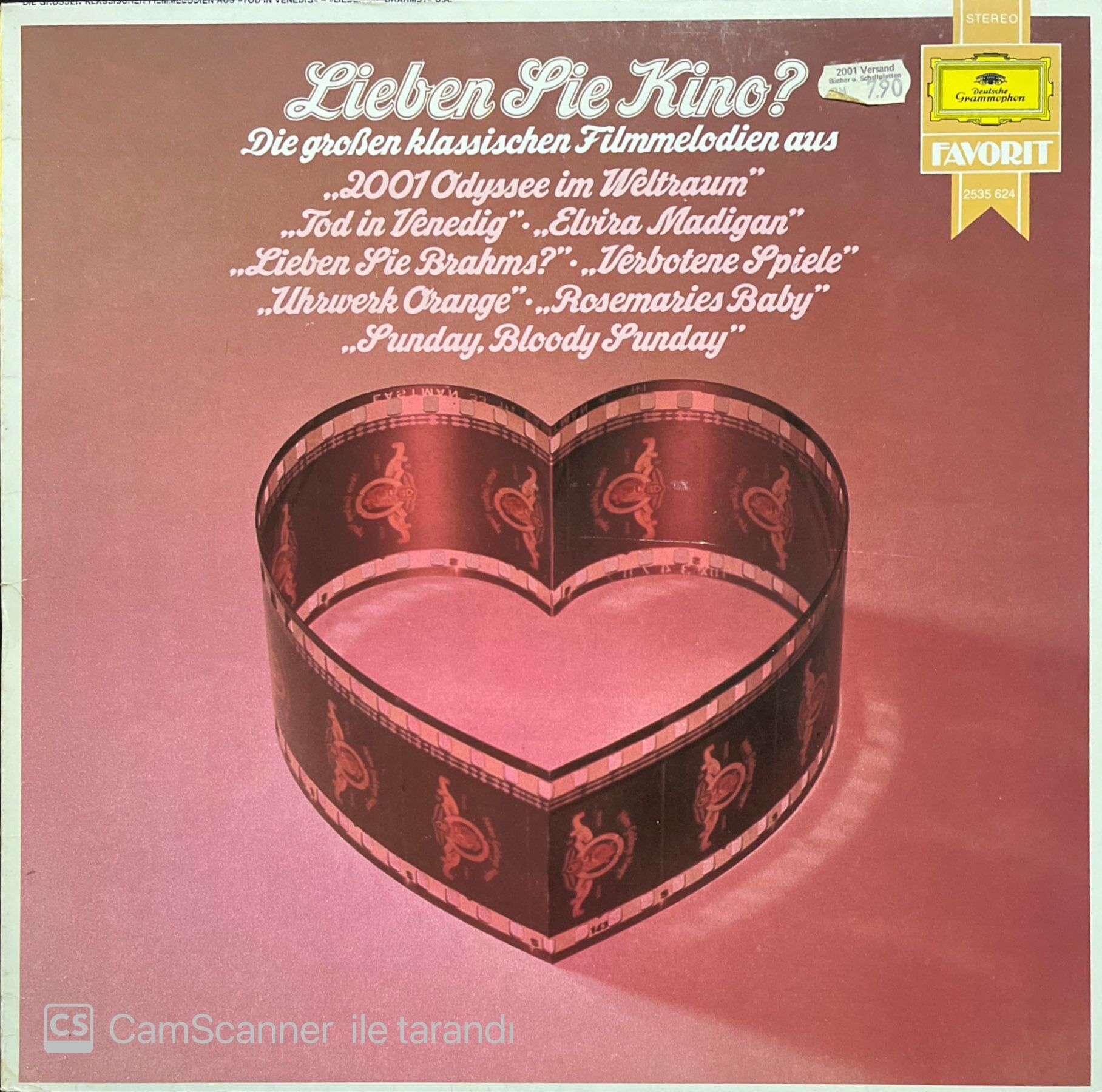 Lieben Pine Kino LP Klasik Plak