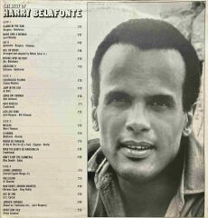 The Best Of Harry Belafonte (Day-O) Double LP Plak