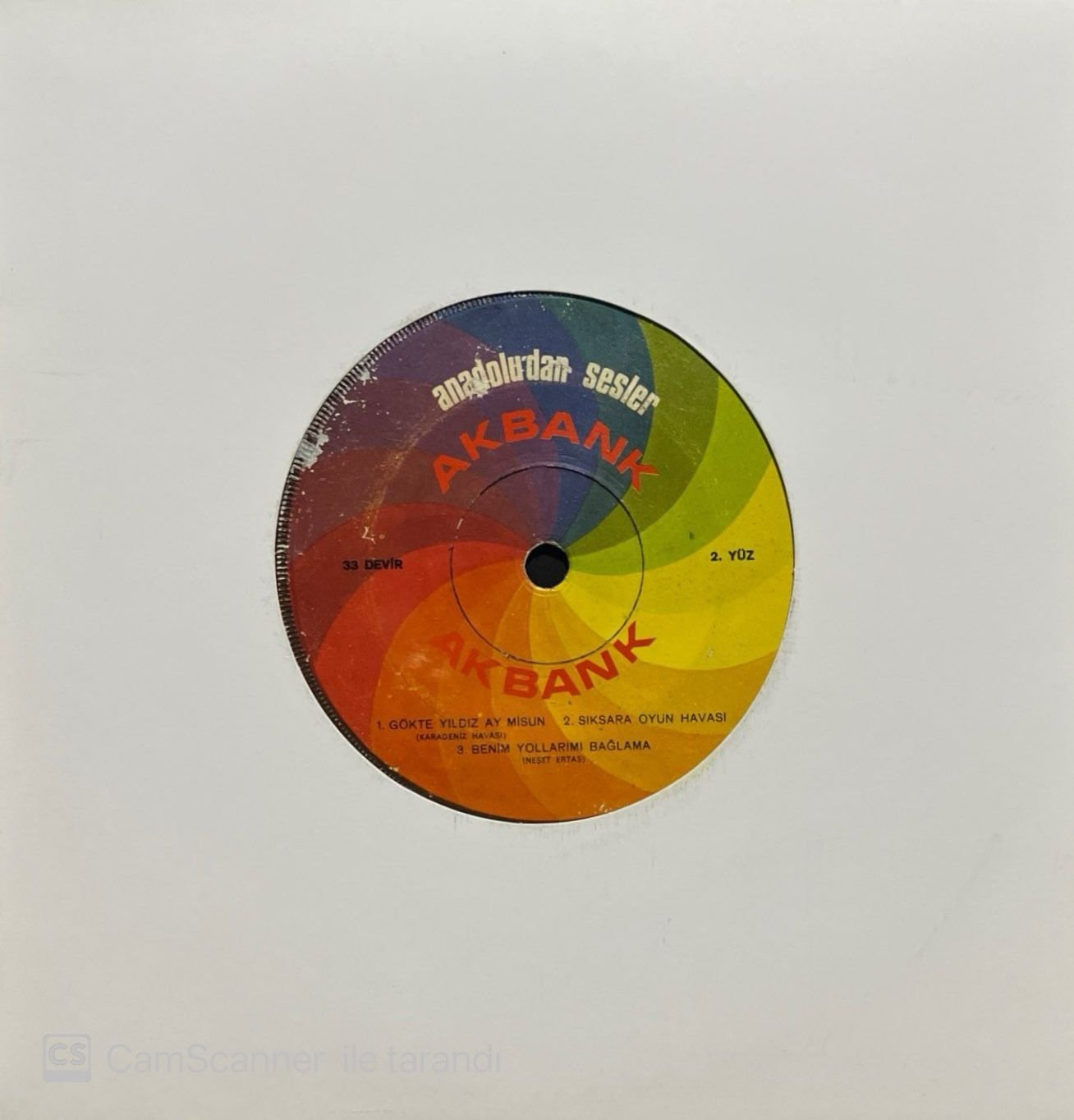 Anadoludan Sesler Mini Lp (Neşet Ertaş İçerir) 45lik Plak