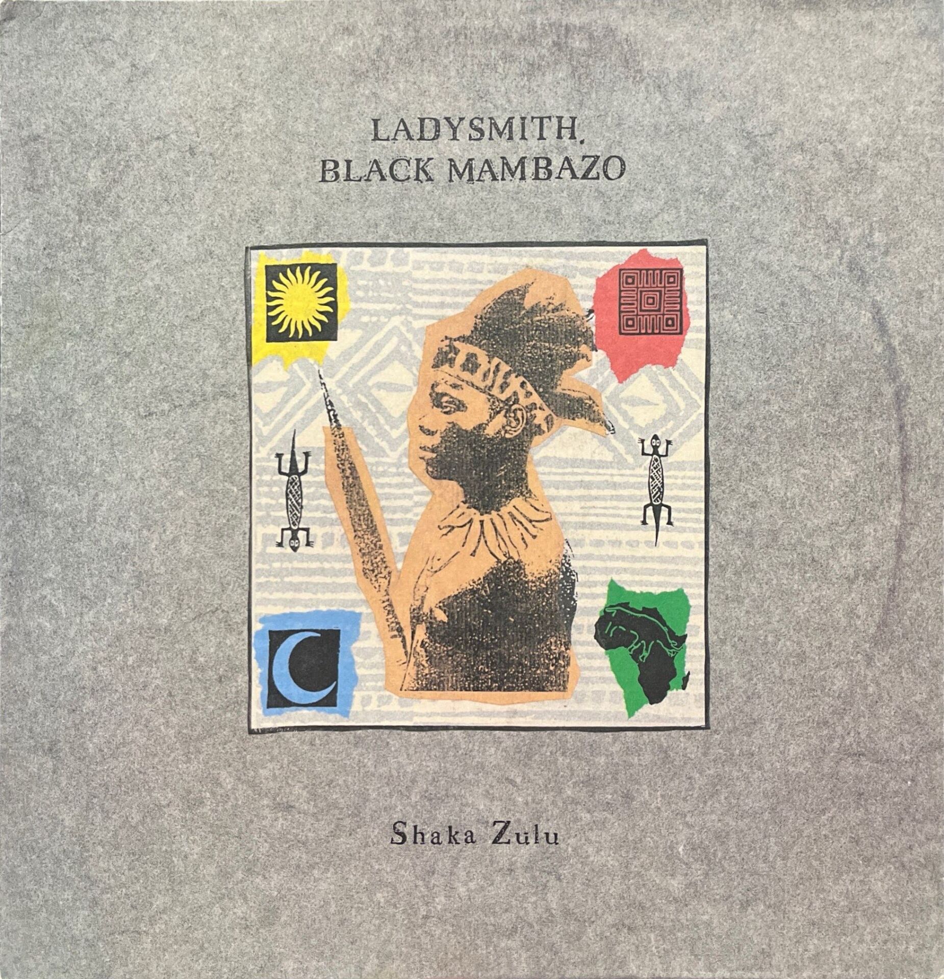 Shaka Zulu Ladysmith Black Mambazo LP Plak