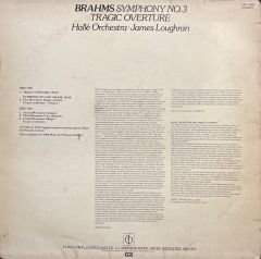 Brahms Symphony No.3 Tragic Overture LP Klasik Plak