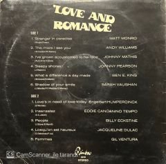Love And Romance LP Plak