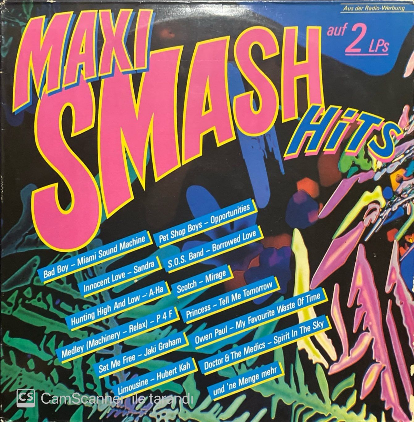 Maxi Smash Hits Double LP Plak