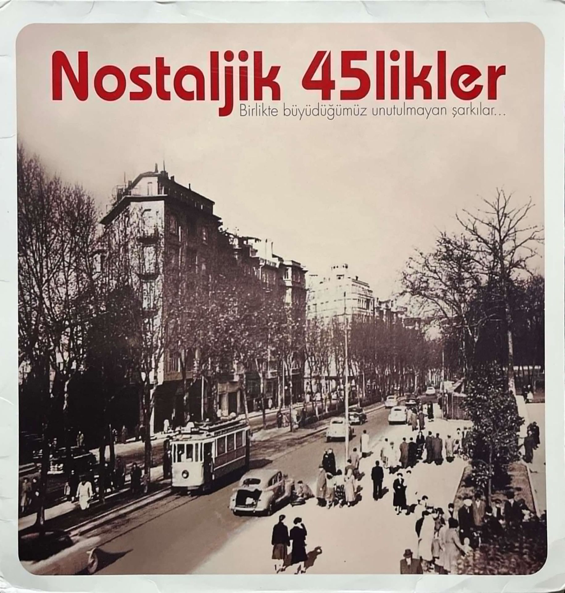 Nostaljik 45likler Birlikte Büyüdüğümüz Unutulmayan Şarkılar LP Plak