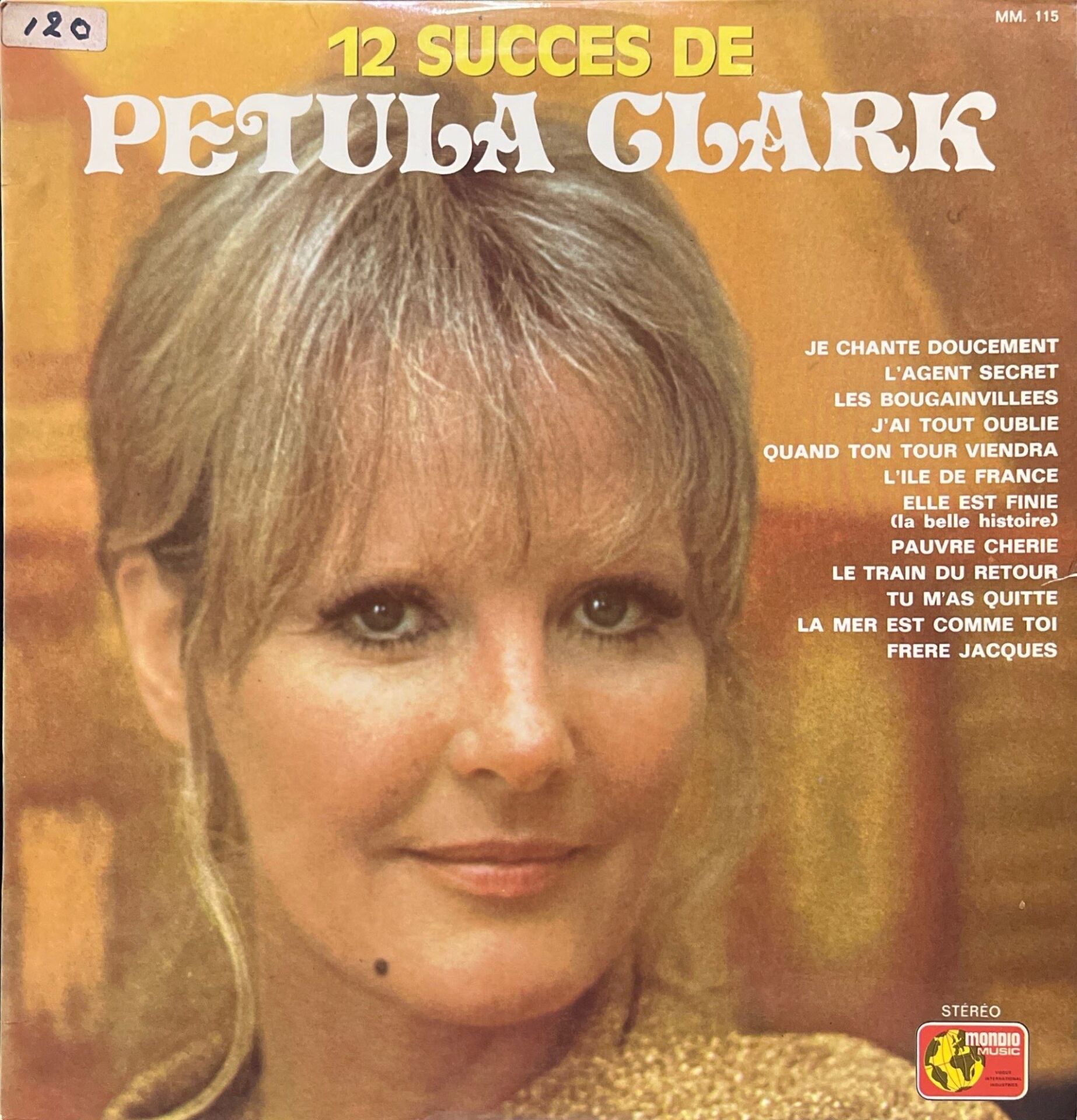 Petula Clark 12 Succes De LP Plak