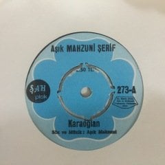 Aşık Mahzuni Şerif Karaoğlan 45lik Plak