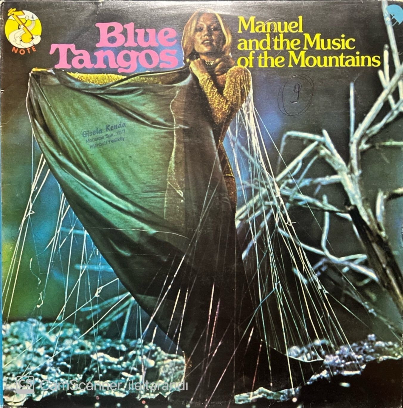 Blue Tangos Manuel And The Musi Of The Mountains LP Plak