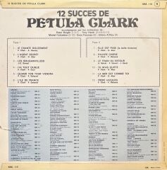 Petula Clark 12 Succes De LP Plak