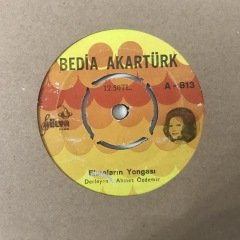 Bedia Akartürk Elmaların Yongası Depo Malı 45lik Plak