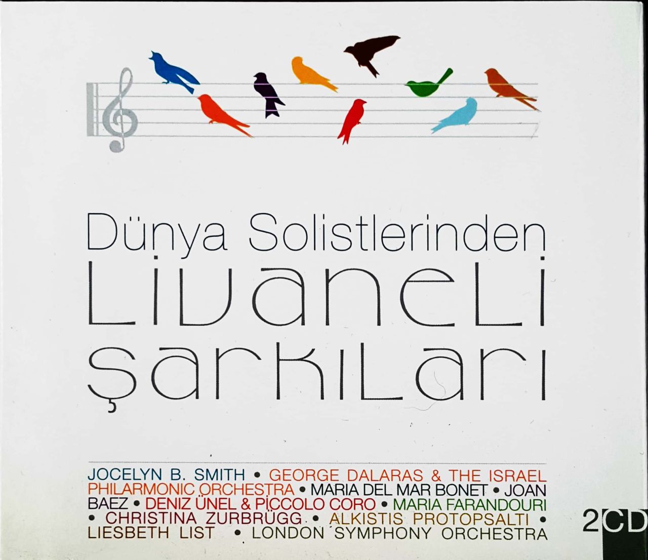 Dünya Solistlerinden Livaneli Şarkıları CD