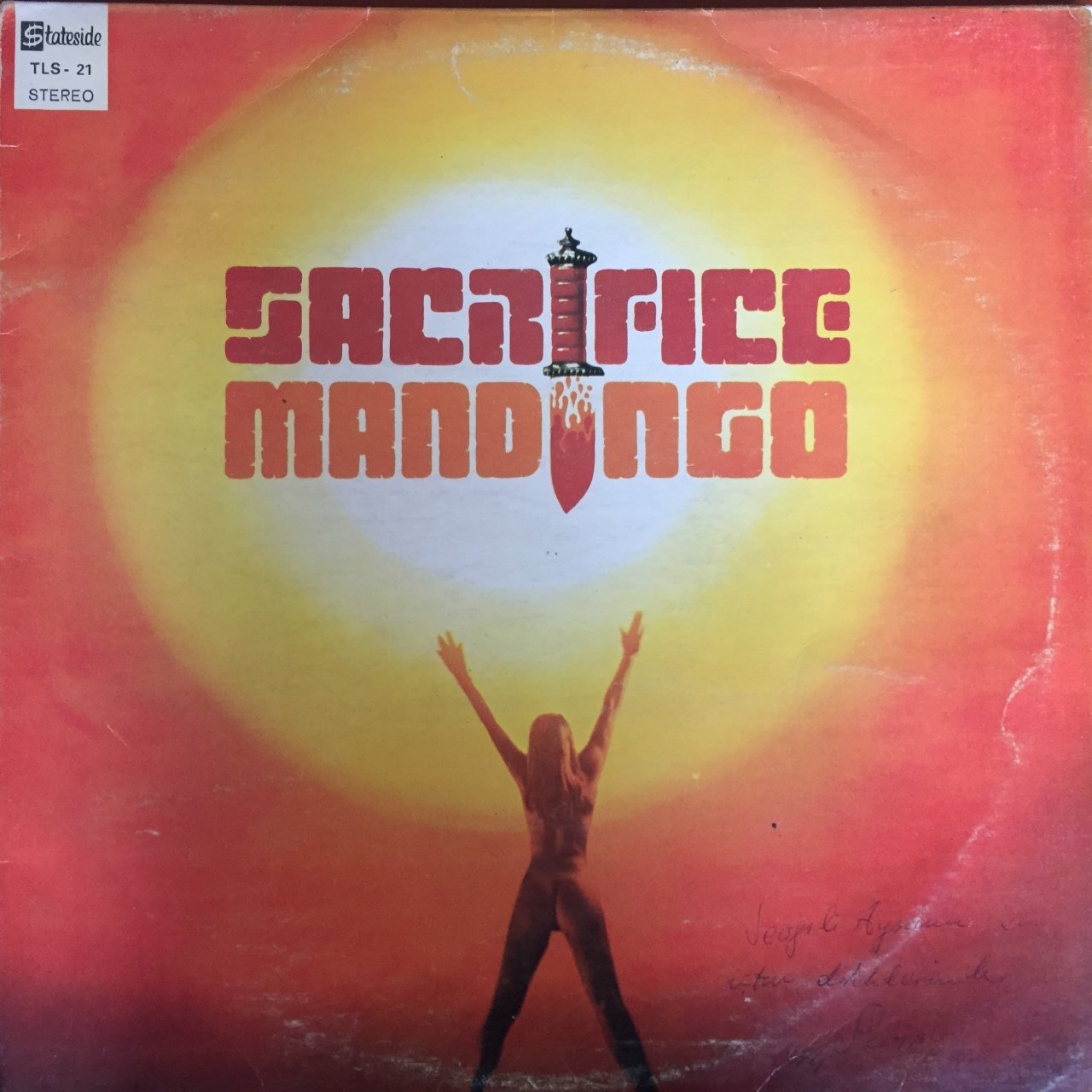 Sacrifice Mandingo LP Plak