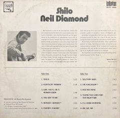 Neil Diamond Shilo LP Plak