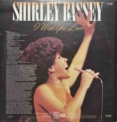 Shirley Bassey I Wish You Love LP Plak