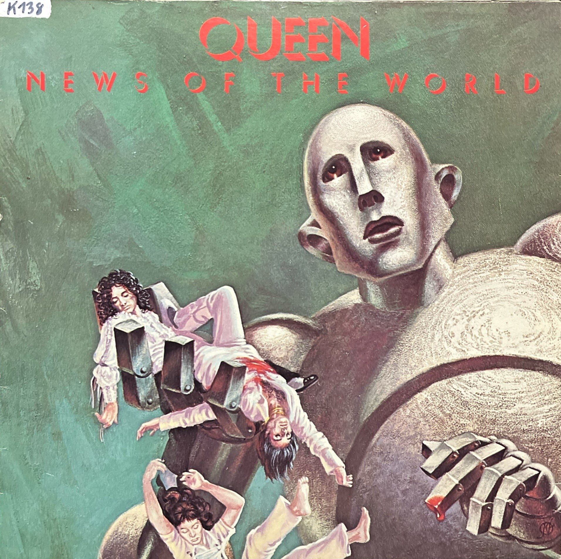 Queen News Of The World LP Plak