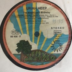 Uriah Heep The Magician's Birthday LP Plak
