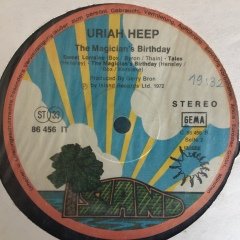 Uriah Heep The Magician's Birthday LP Plak