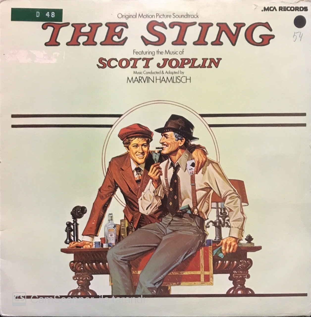 Scott Joplin The Sting LP Plak