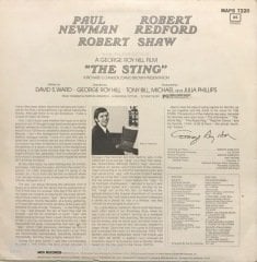 Scott Joplin The Sting LP Plak