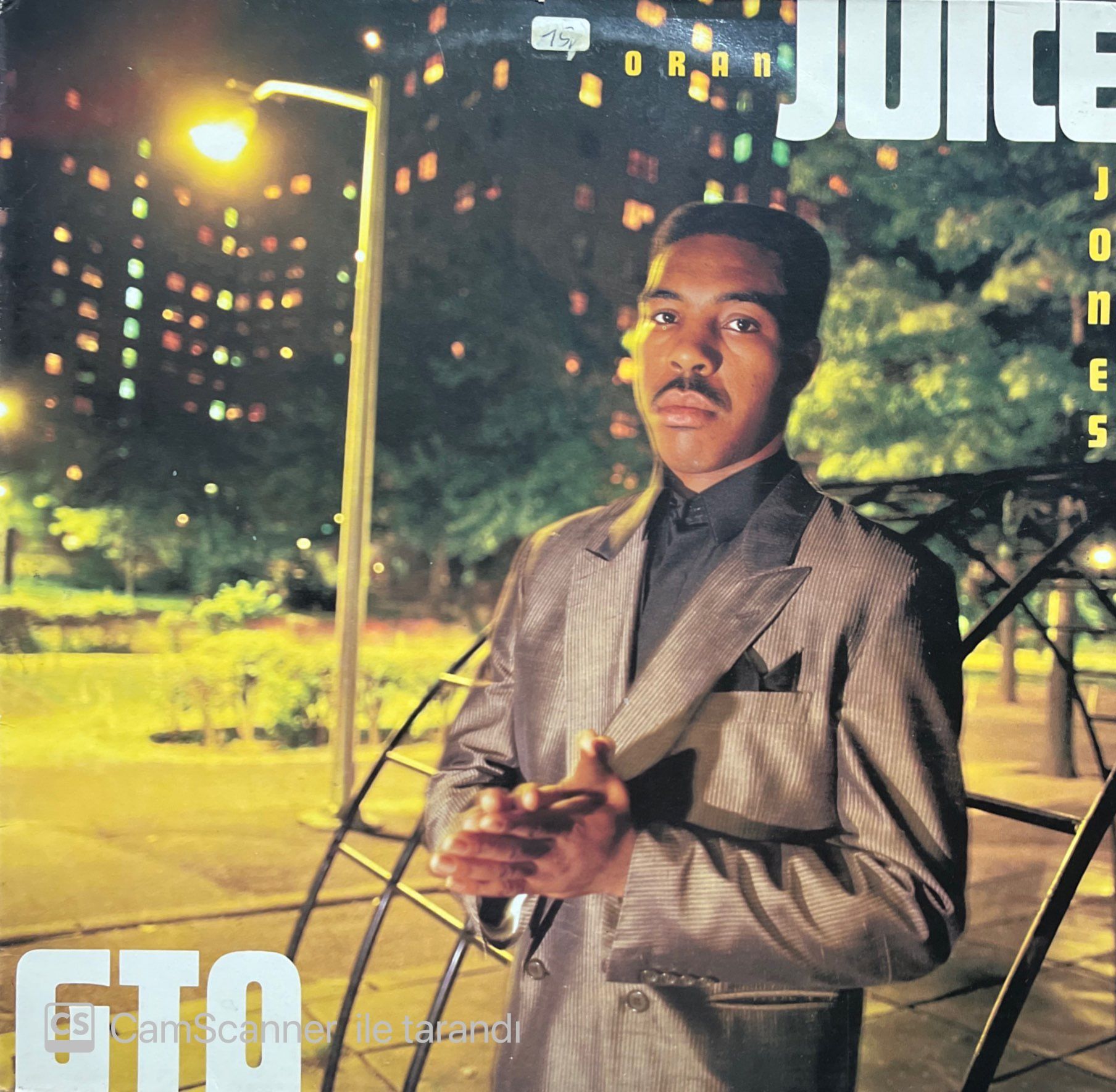 Oran Juice Jones GTO Rap LP Plak