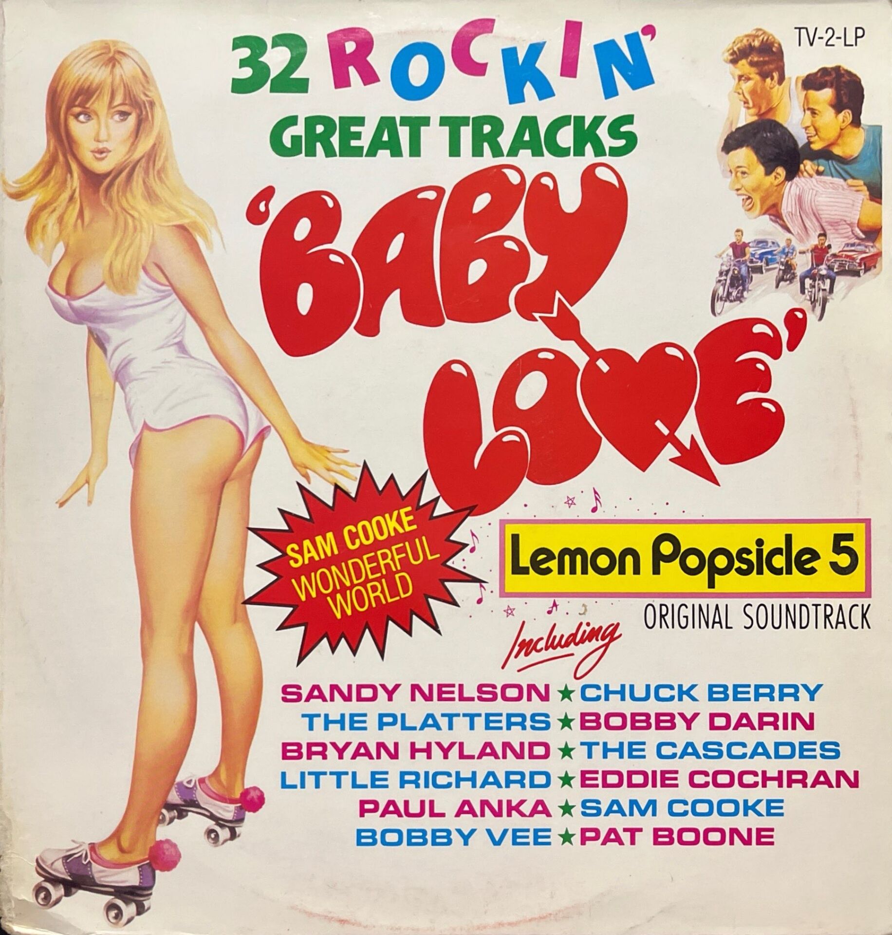 32 Rockin' Great Track Double LP Plak